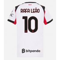 Stroje piłkarskie AC Milan Rafael Leao #10 Koszulka Wyjazdowej dla damskie 2025-26 Krótki Rękaw